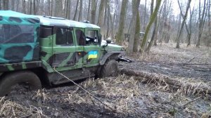 Газ 66 БТР Лебедка мечта!