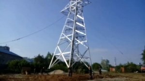 Установка опоры У-110-1+5