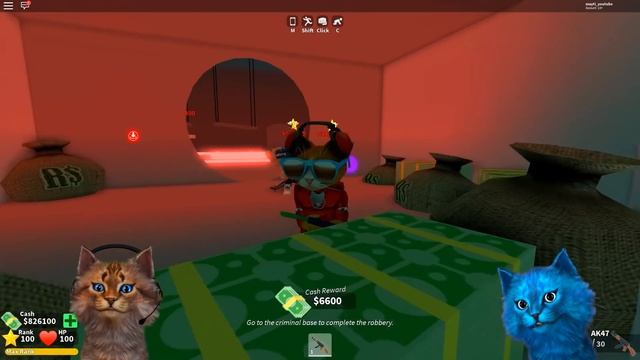 УКРАЛИ СИЛУ У СУПЕРГЕРОЕВ! ДВА КОТА ФЛЭША СБЕЖАЛИ ИЗ ТЮРЬМЫ! Roblox Побег Котик Игроман / Кот Лайк смотреть онлайн