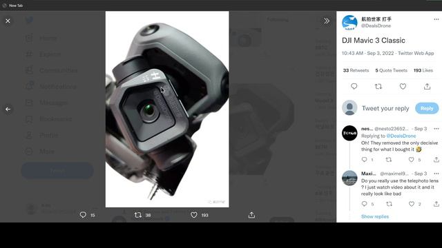 DJI MAVIC 3 Classic | Photos & Camera Leaks Out! Sept 2022 смотреть онлайн