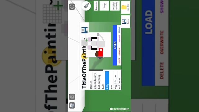 All my art in Roblox pixel art. смотреть онлайн