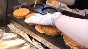 Вафельница монетки с сыром