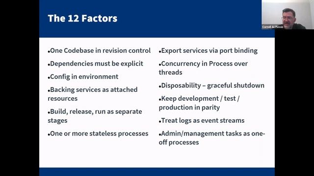 The care and feeding of Microservices смотреть онлайн