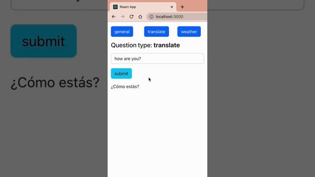 Simple chatbot with chatGPT and React js