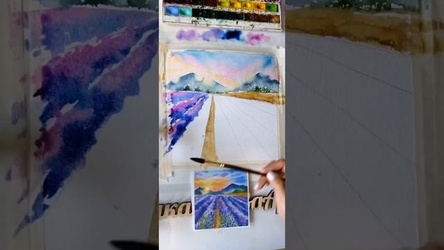 Акварель для НОВИЧКОВ смотреть онлайн