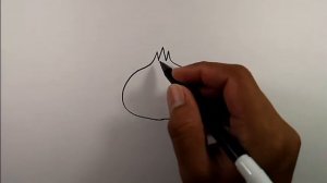 How to draw a garlic easy | Simple Drawing Ideas