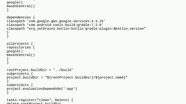 Error:Could not find com.google.gms: google-services:4.3.15? смотреть онлайн