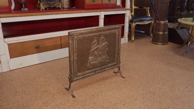 Антикварный каминный экран смотреть онлайн