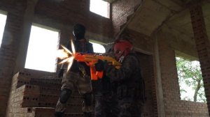 MASK Nerf War : Special Task Warrior Alpha Nerf Guns Fight Attack Dangerous Criminals Mask 2