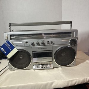 Винтажный магнитофон Sears SR2100 564.21941350 Boombox Stereo Tape Cassette Player-ЯПОНИЯ