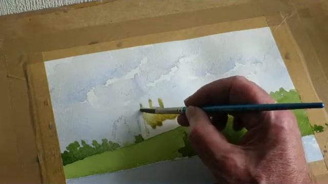 Paint a Scottish Castle for complete beginners. смотреть онлайн