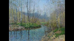 Весенние пейзажи художника Рема Сайфульмулюкова.