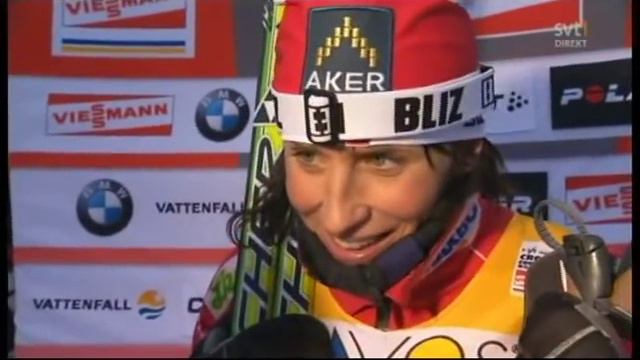 Sandra Spitz VS Marit Björgen смотреть онлайн