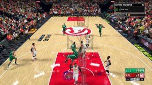 NBA 2K17 PS4 My Career - Atlanta Flu Game!