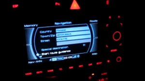 Basic functions of Speech Dialog System (SDS) @ audi A4 B6 with RNS-E
