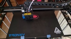 tronxy x5sa pro stock with klipper 200/mm