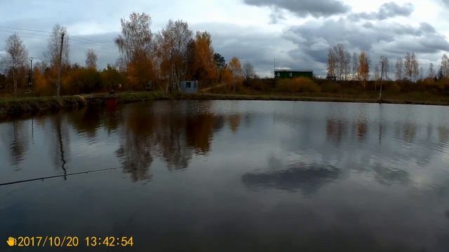 Рыбалка 20.10.2017 (зимовал). Попытка 2. КРХ "Клинский рыбхоз". смотреть онлайн