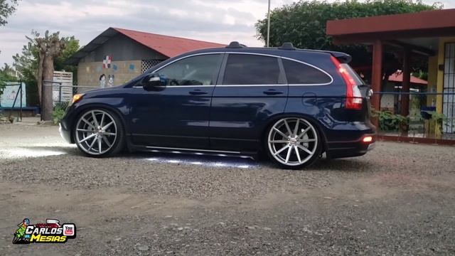 MONTAMOS NITRO A LA CRV ?? SUSPENSIONES DE AIRE , AROS 22 Y BOMPERS TIPO MUGEN, ASI VA EL PROYECTO смотреть онлайн