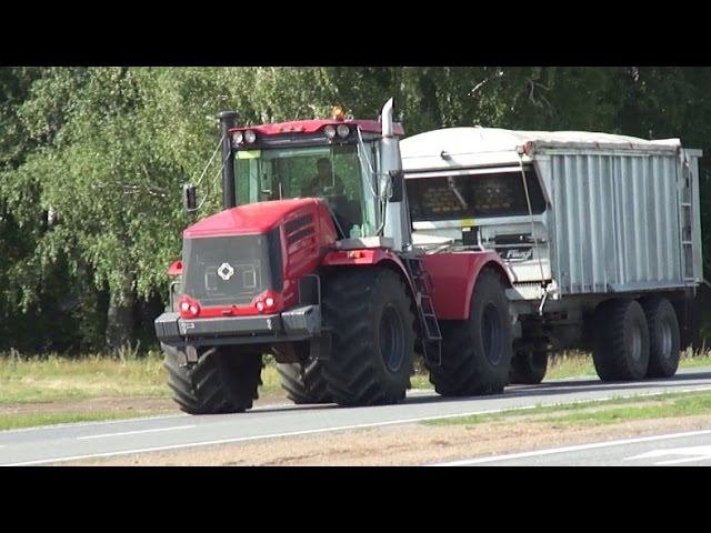 Big Tractors On The Road /// Тракторы на трассе