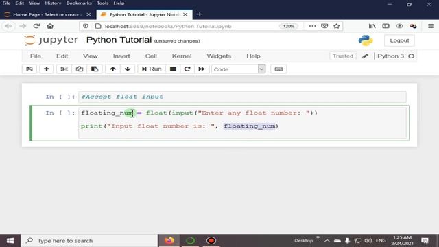 How To Take Float Input In Python | Python 4 You | Lecture 6