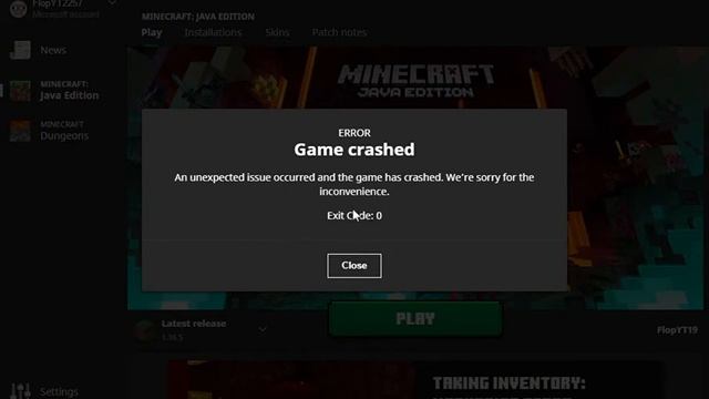 Minecraft exit code 0 смотреть онлайн