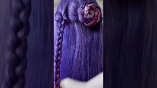 Быстрая причёска для длинных и средних волос #shorts #прически 14 смотреть онлайн