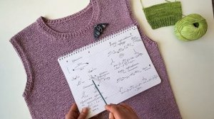 Простейшая Летняя Майка-Топ спицами. #вязаниеспицами