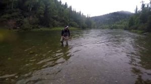 Хакасия. Река Оя.