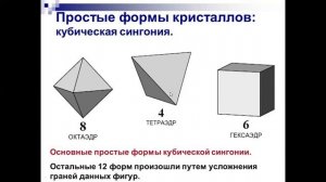 Кристаллография и минералогия Лекция 2