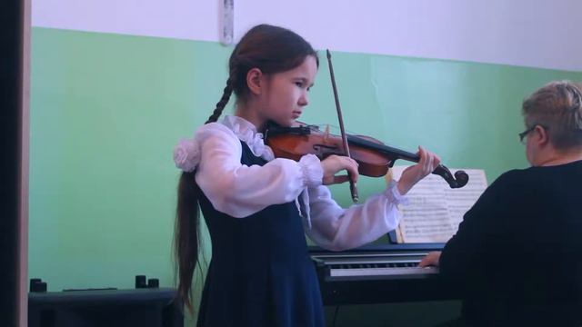 Ельцова Настя г. Сысерть - Хор охотников смотреть онлайн