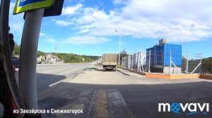 61. Маршрут движения: Мурманск-Заозёрск - Снежногорск - магазин КОЛЬСКАЯ ФЕРМА - Мурманск (19.08.20