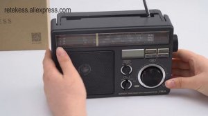 Видео портативной радиостанции Retekess TR618