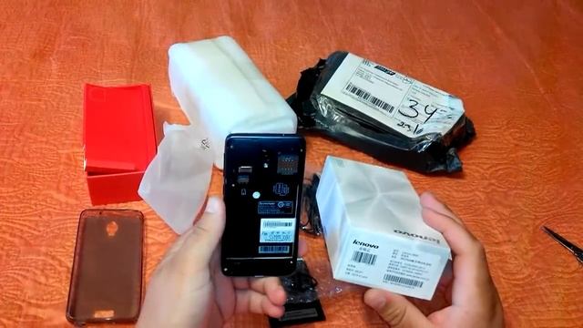 Посылка из Китая № 58 Телефон Lenovo S660 обзор смотреть онлайн