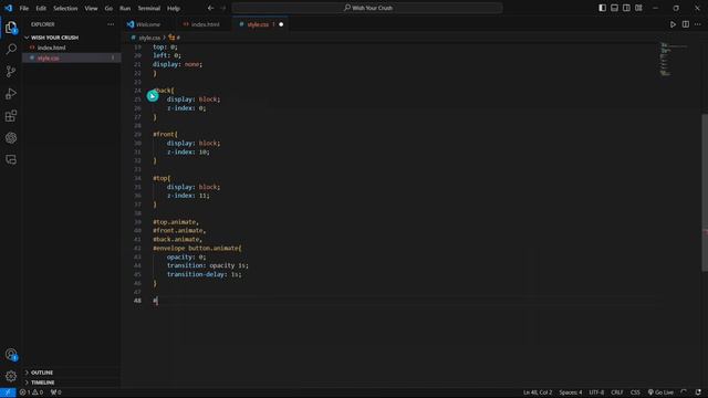 How to wish New Year in 2024 | HTML CSS | FREE SOURCE CODE #happynewyear #codingtutorial #html