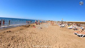 TUI MAGIC LIFE JACARANDA 5*. Обзор пляжа. Турция. Сиде. 4К - Видео