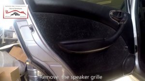 Citroën Xsara  rear door panel removal