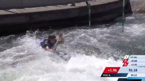 Elena Lilik Germany Final / 2023 ICF Canoe-Kayak Slalom World Cup Augsburg Germany