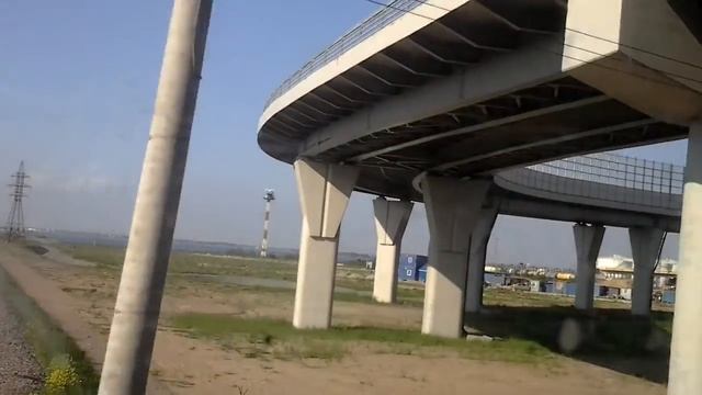 КАД. Развязка Ораниенбаум - Кронштадт. Стройка продолжается. смотреть онлайн