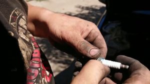 Замена свечей на Mitsubishi Galant EA (6A13)