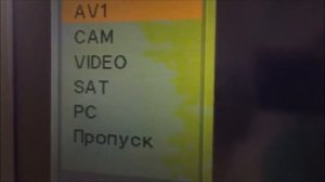 Как подключить старый проекционный телевизор SONY к спутниковому эфирному телевидению без пульта уп
