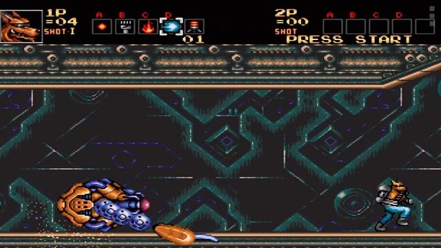 Contra Hard Corps Sega - полное прохождение