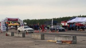 Москвич 2141, F7R 2.0, 220 л.с. VS ВАЗ 2108, 1.7, 220, ВПП Зябровка, MOTORFEST 2019