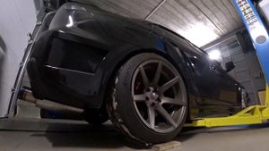 Установка переднего стабилизатора 22мм на Lancer X