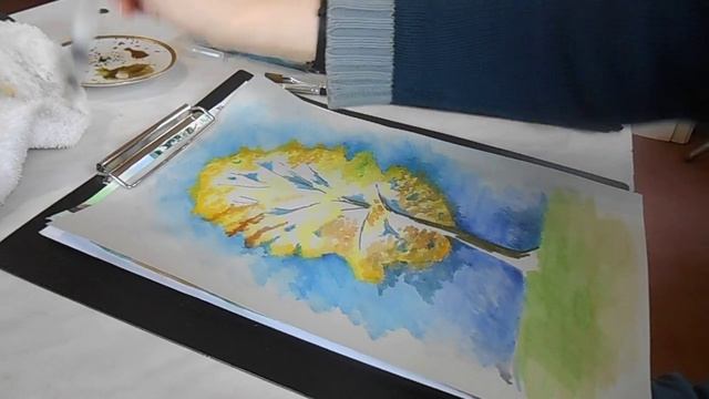Акварель. Кисточка с водяным заполнением. АРТ студия. Сланцы.