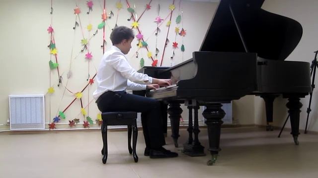 Д.Скарлатти Соната Ми мажор.  Смирнов Андрей 15,11.2019 г. смотреть онлайн