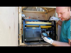 Регулировка клапанов бензогенератора.