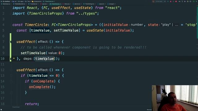 React.js Hooks useEffect explained with Time Countdown component смотреть онлайн