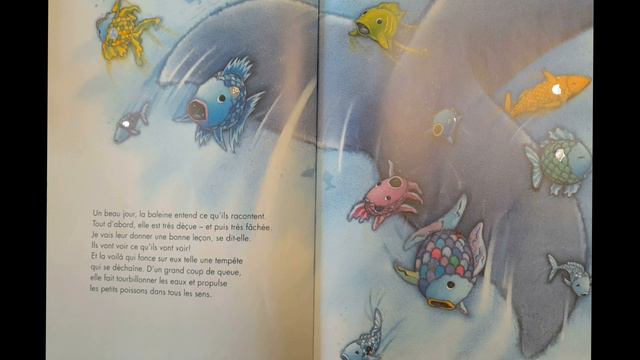 Arc en ciel fait la paix - Marcus Pfister| Lecture à voix haute |Livres pour les petits |Mer|Animau смотреть онлайн