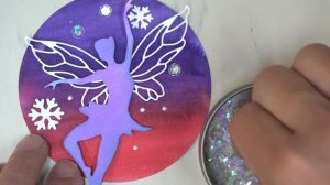 How to make Shaker Watercolor Ornaments