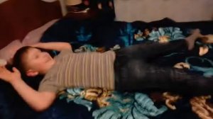 Как встать со спины с прыжка!!!